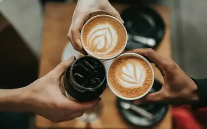 Cappuccino (Grande) — Extra Shot