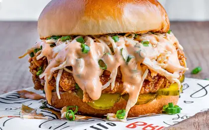 Chicken Caprese Sandwich — No Pickles