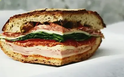 Impossible Breakfast Sandwich — Extra Cheese
