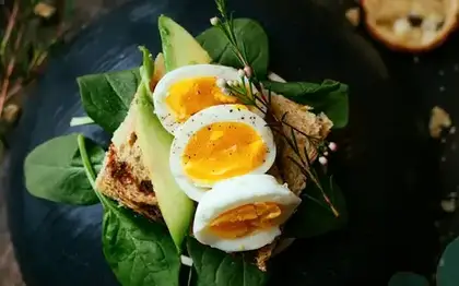 Spinach Feta & Egg White Wrap — Add Jalapeños