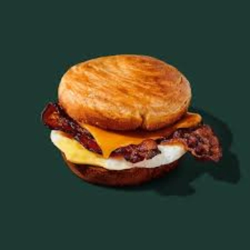 Double Smoked Bacon & Egg Sandwich, Cheddar
