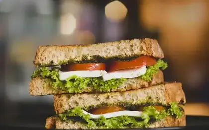 Turkey Bacon Cheddar & Egg White Sandwich + Bakery Pairing Est.