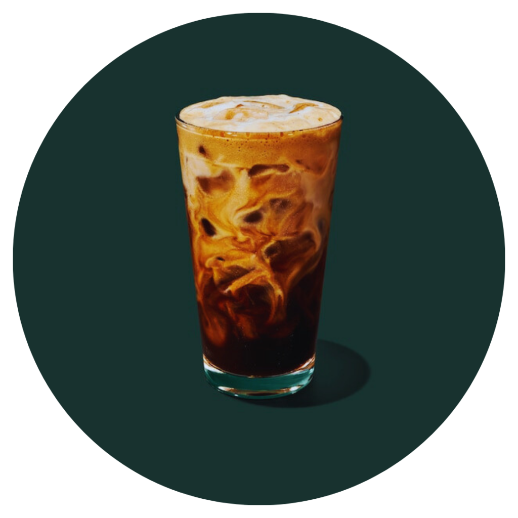 Iced Hazel nut Oatmilk Shaken Espresso